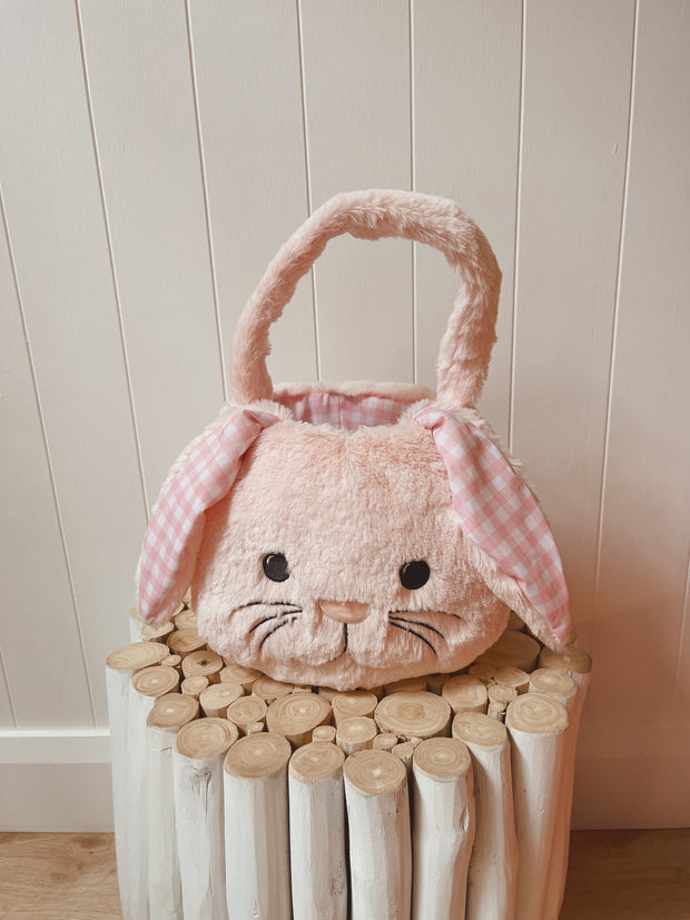 Plush Easter Bunny Basket